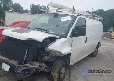 2008 Chevrolet Express G2500 Work Van z USA, uszkodzony, nr VIN 1GCGG25C481166360